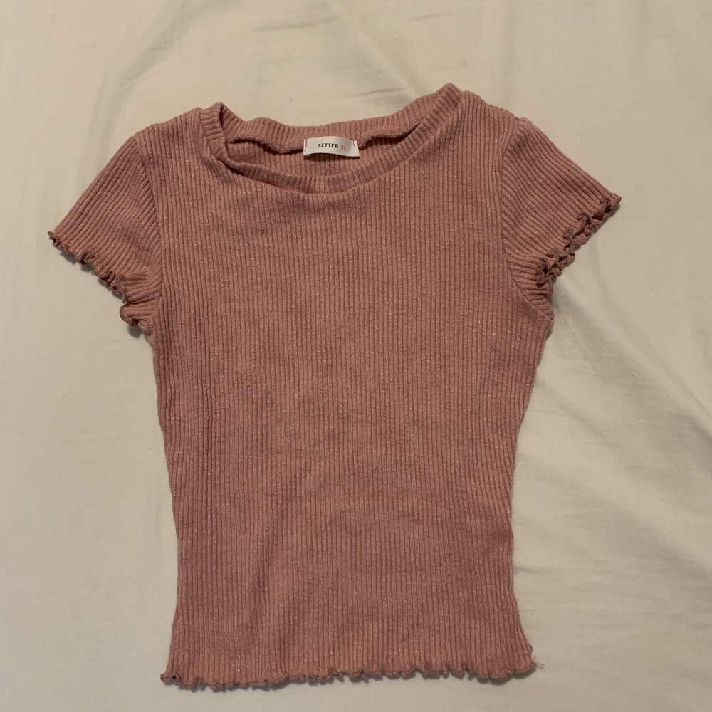 Grace's ribbed top